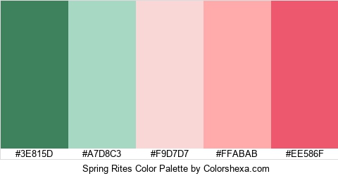 Spring Rites Color Colors Logo