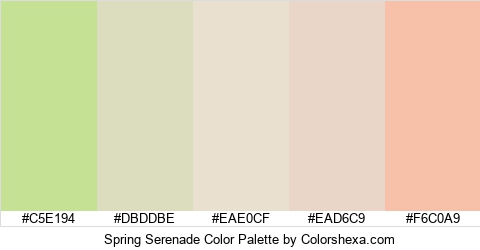 Spring Serenade Color Colors Logo