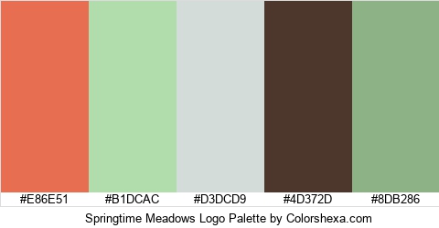 Springtime Meadows Logo Colors Logo