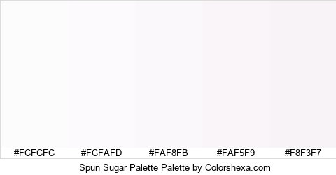 Spun Sugar Palette Colors Logo