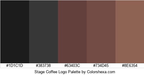 Stage Coffee Logo Colors Logo