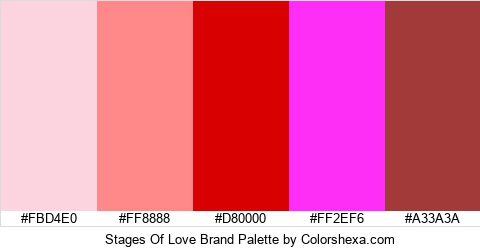 Stages Of Love Brand Colors Logo