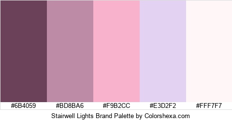 Stairwell Lights Brand Colors Logo