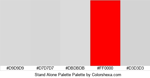 Stand Alone Palette Colors Logo