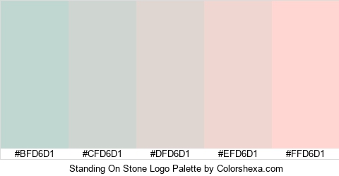 Standing On Stone Logo Colors Logo