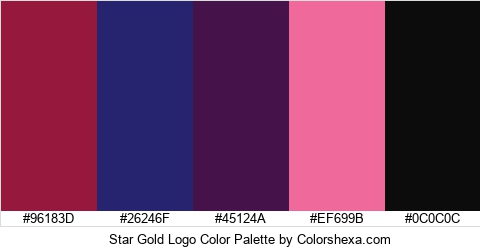 Star Gold Logo Color Colors Logo