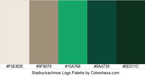 Starbuckachinos Logo Colors Logo