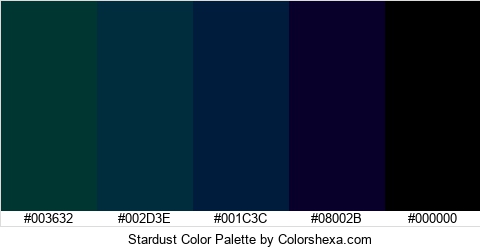 Stardust Color Colors Logo