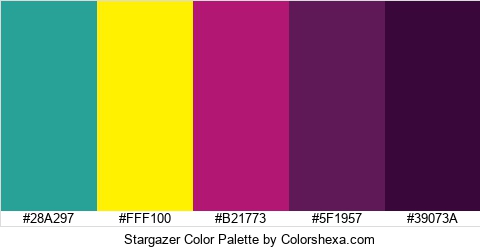Stargazer Color Colors Logo