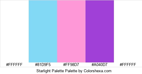 Starlight Palette Colors Logo