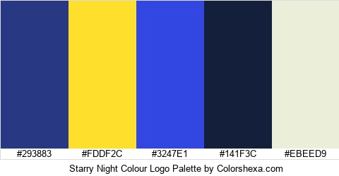 Starry Night Colour Logo Colors Logo