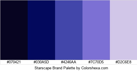 Starscape Brand Colors Logo