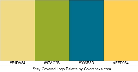 Stay Covered Logo Colors Logo