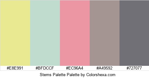 Stems Palette Colors Logo