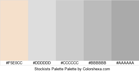 Stockists Palette Colors Logo