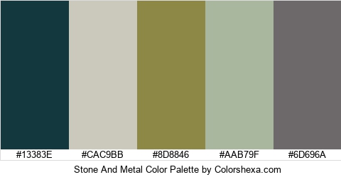 Stone And Metal Color Colors Logo