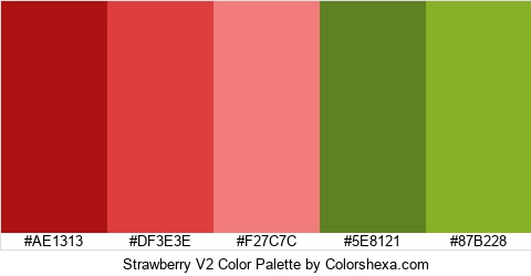 Strawberry V2 Color Colors Logo