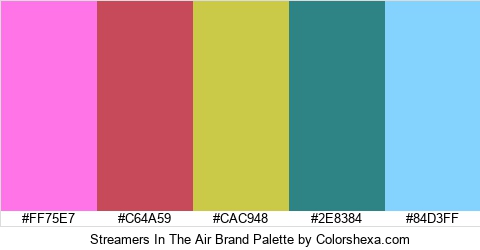 Streamers In The Air Brand Colors Logo
