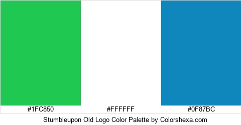 Stumbleupon Old Logo Color Colors Logo