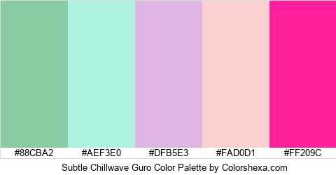 Subtle Chillwave Guro Color Colors Logo
