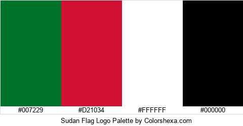 Sudan Flag Logo Colors Logo