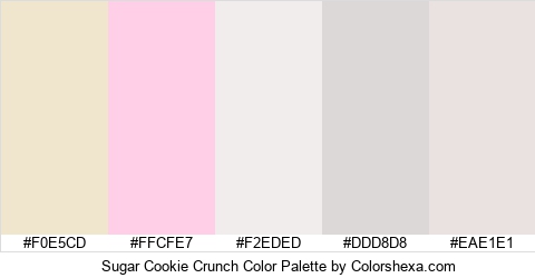 Sugar Cookie Crunch Color Colors Logo