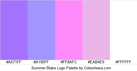 Summer Blake Logo Colors Logo