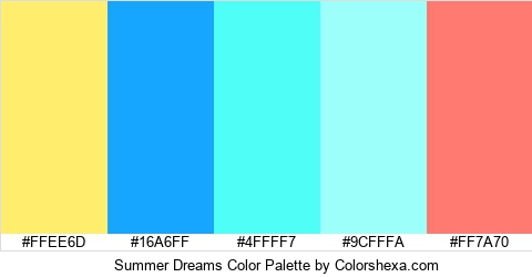 Summer Dreams Color Colors Logo