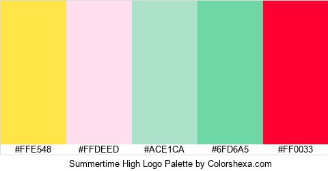 Summertime High Logo Colors Logo