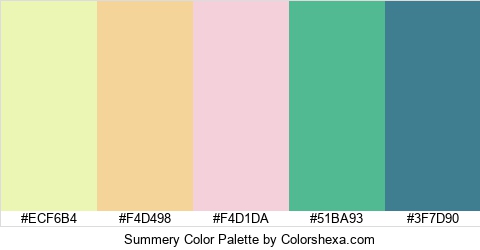 Summery Color Colors Logo