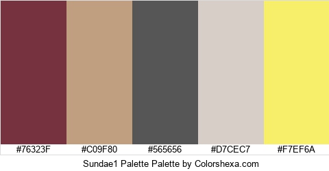Sundae1 Palette Colors Logo