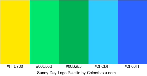 Sunny Day Logo Colors Logo