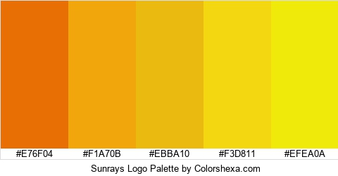 Sunrays Logo Colors Logo