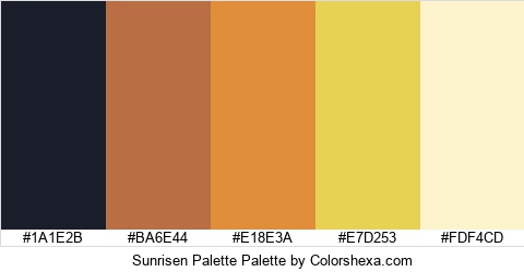 Sunrisen Palette Colors Logo