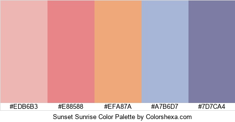 Sunset Sunrise Color Colors Logo