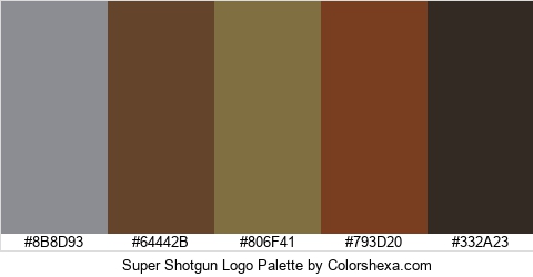 Super Shotgun Logo Colors Logo