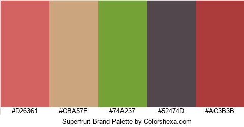 Superfruit Brand Colors Logo