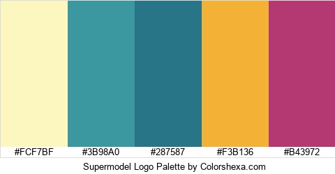 Supermodel Logo Colors Logo