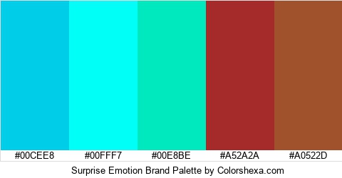 Surprise Emotion Brand Colors Logo