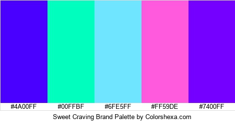 Sweet Craving Brand Colors Logo