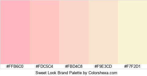Sweet Look Brand Colors Logo