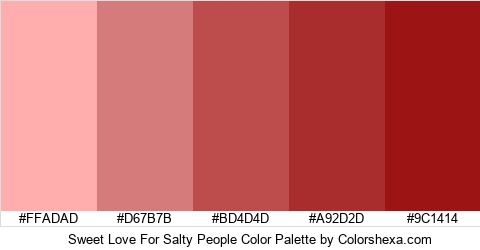 Sweet Love For Salty People Color Colors Logo
