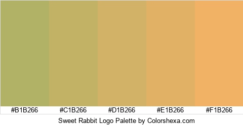 Sweet Rabbit Logo Colors Logo