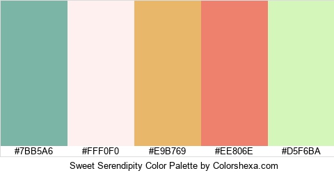 Sweet Serendipity Color Colors Logo