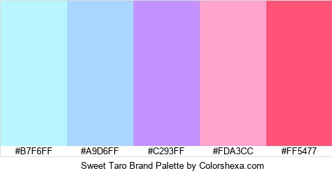 Sweet Taro Brand Colors Logo
