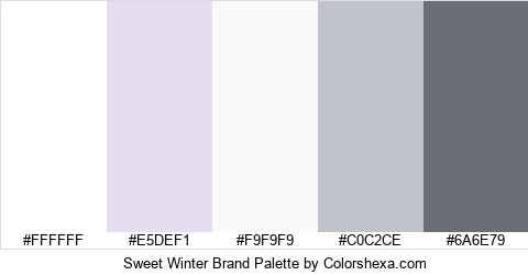 Sweet Winter Brand Colors Logo