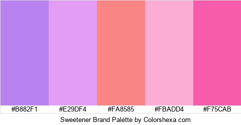 Sweetener Brand Colors Logo