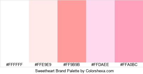 Sweetheart Brand Colors Logo