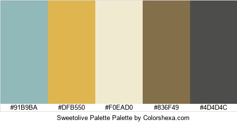 Sweetolive Palette Colors Logo