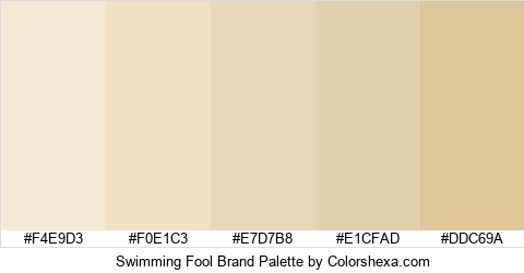Swimming Fool Brand Colors Logo